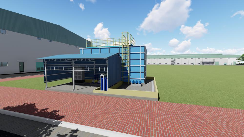 Trạm XLNT Sinh Hoạt Nhà Máy Sản Xuất Nội Ngoại Thất Kim Loại