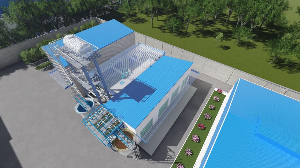 Trạm XLNT Nhà Máy Sản Xuất Bột Màu